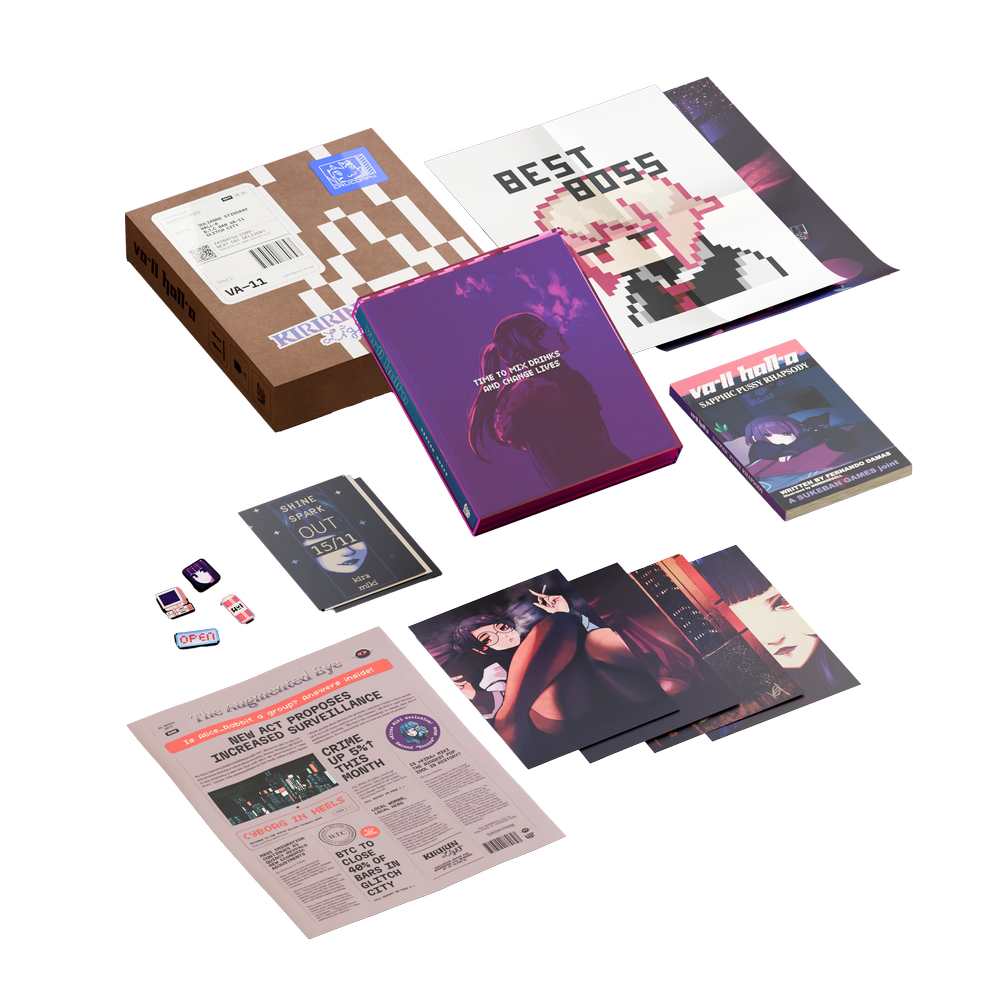 VA-11 Hall-A: Design Works Deluxe Edition — Lost In Cult VA-11 Hall-A: Design Works Deluxe Edition — Lost In Cult